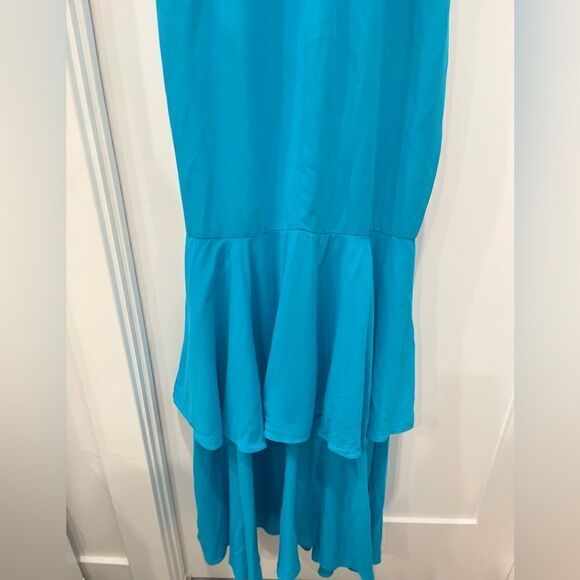 PatBo Revolve Maxi Dress in Bright Turquoise.Size 6 - Picture 9 of 15